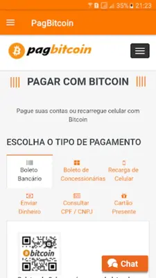 PagBitcoin android App screenshot 0